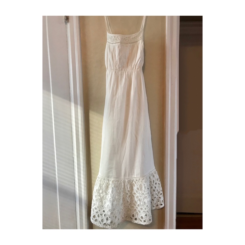 J. Crew Eyelet Cotton Sundress